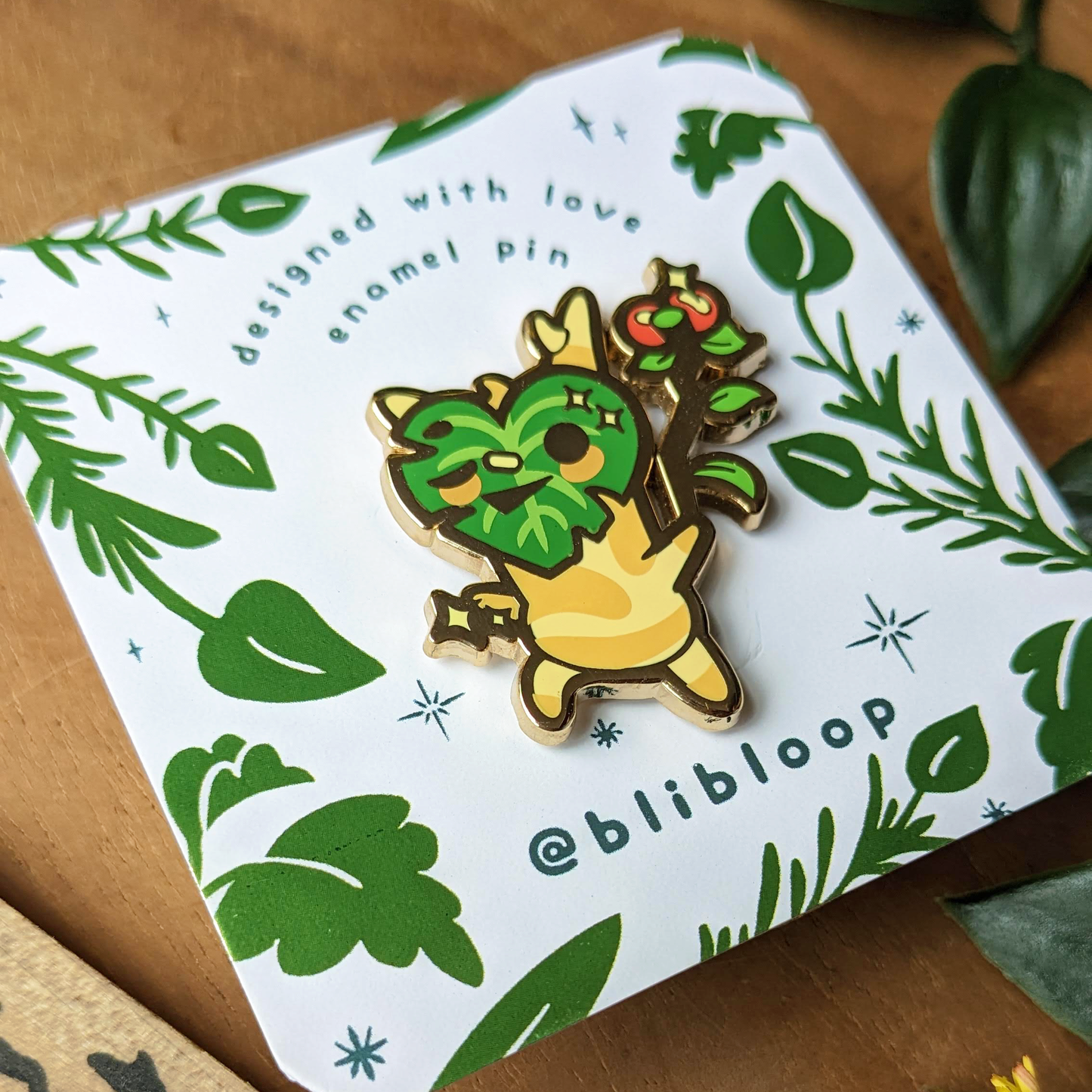 Pin - Korok holding a branch