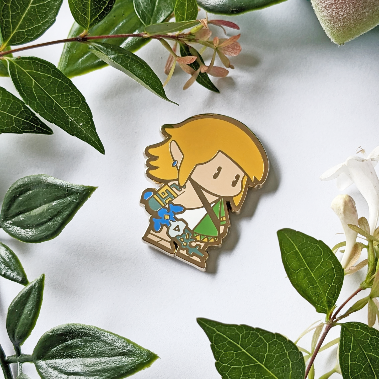 Set of 2 Pins - Chibi Link & Zelda
