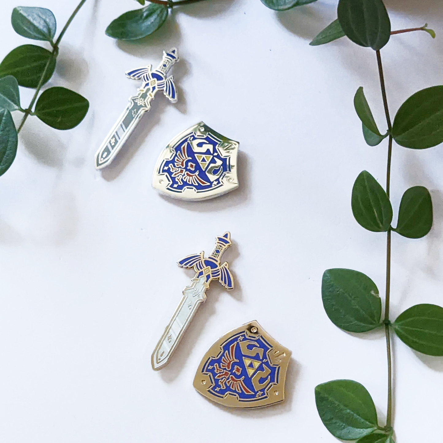 Pin - Hyrule Shield (2 versions)