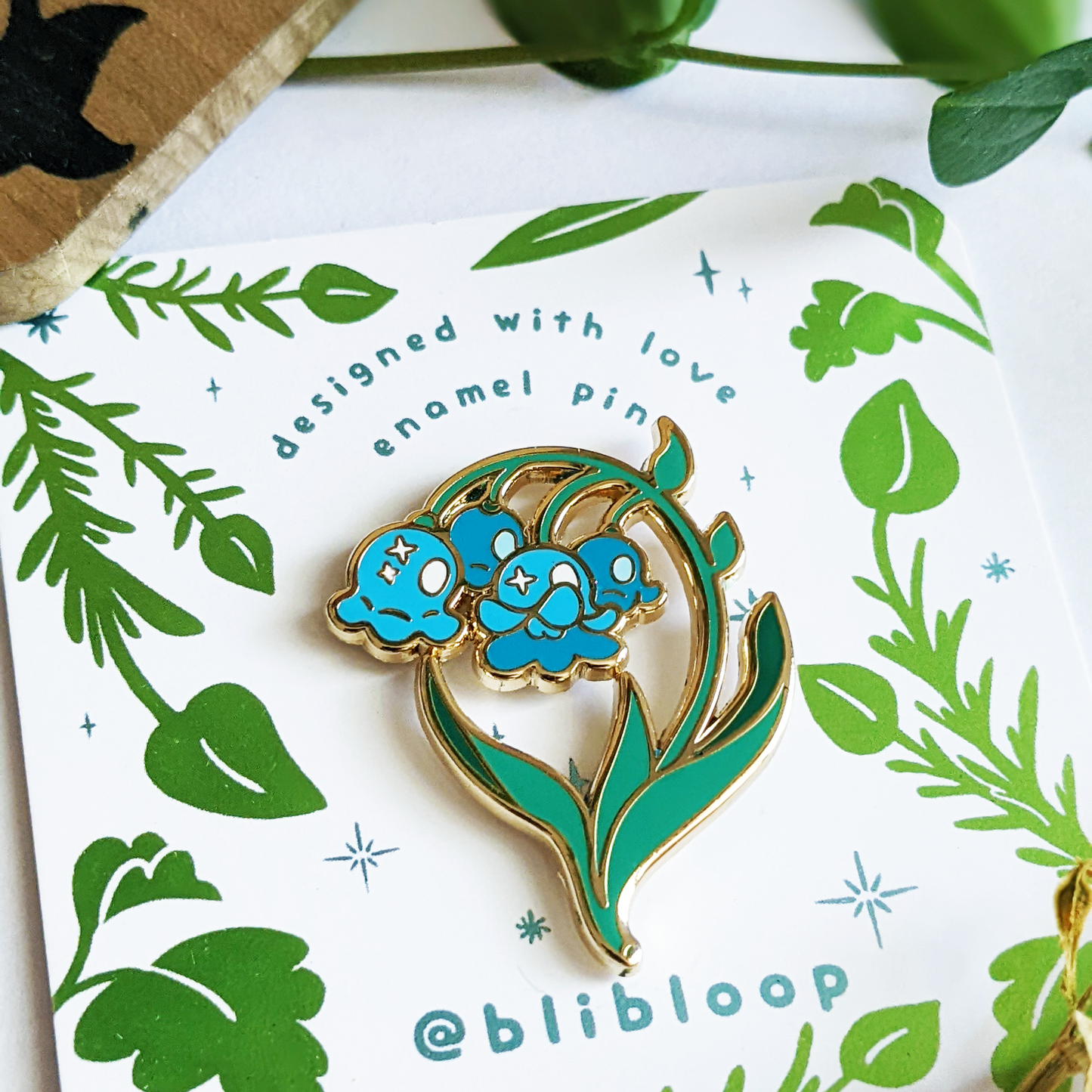 Pin - Blue Nightshade