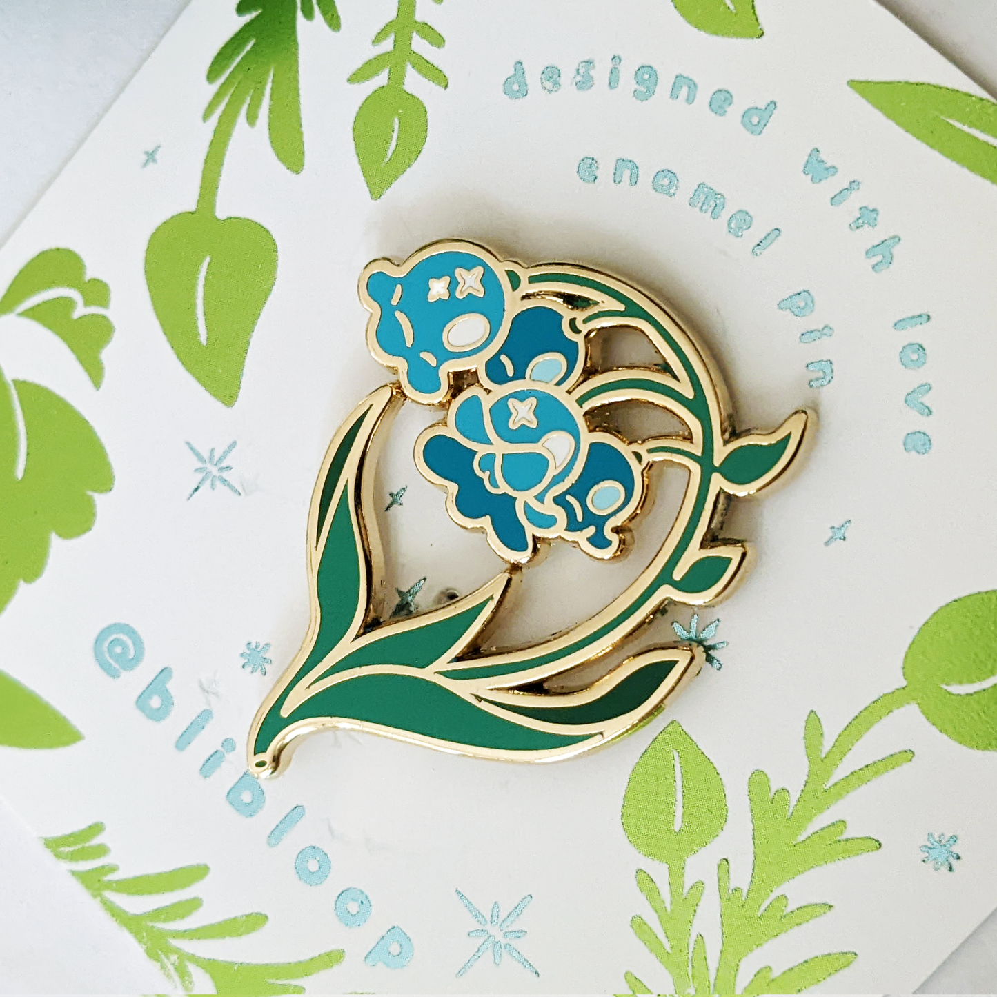 Pin - Blue Nightshade