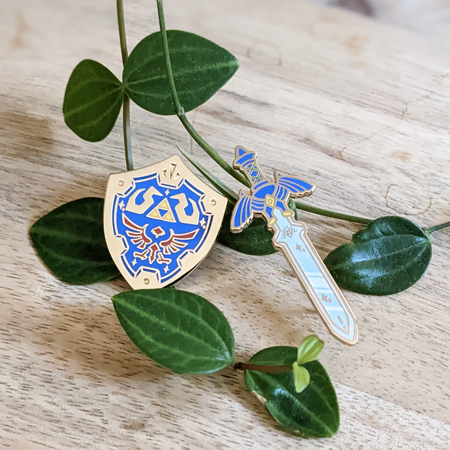 Pin - Hyrule Shield (2 versions)