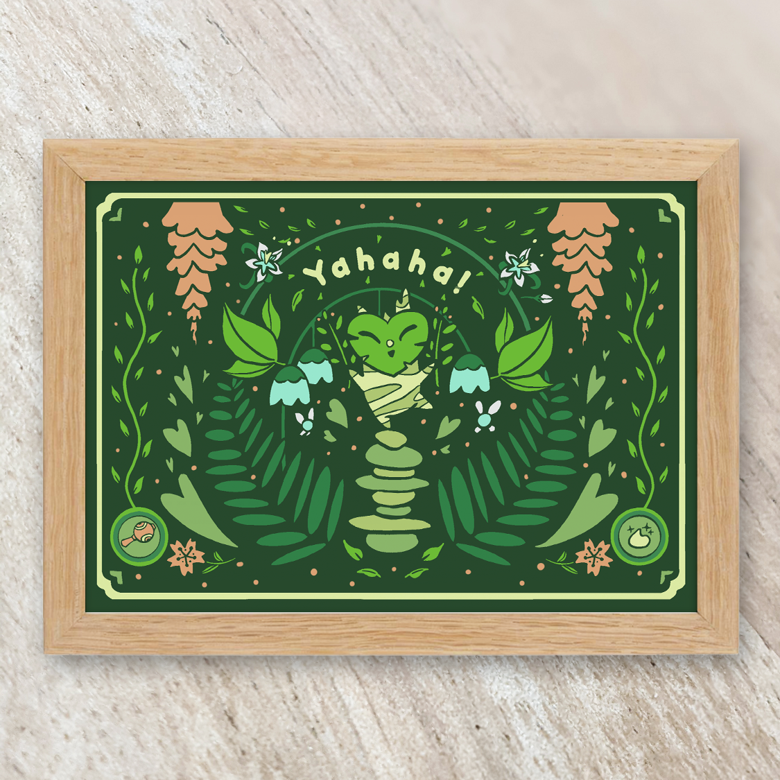 Print A6/A5 (4x6/6x8in) - Yahaha!