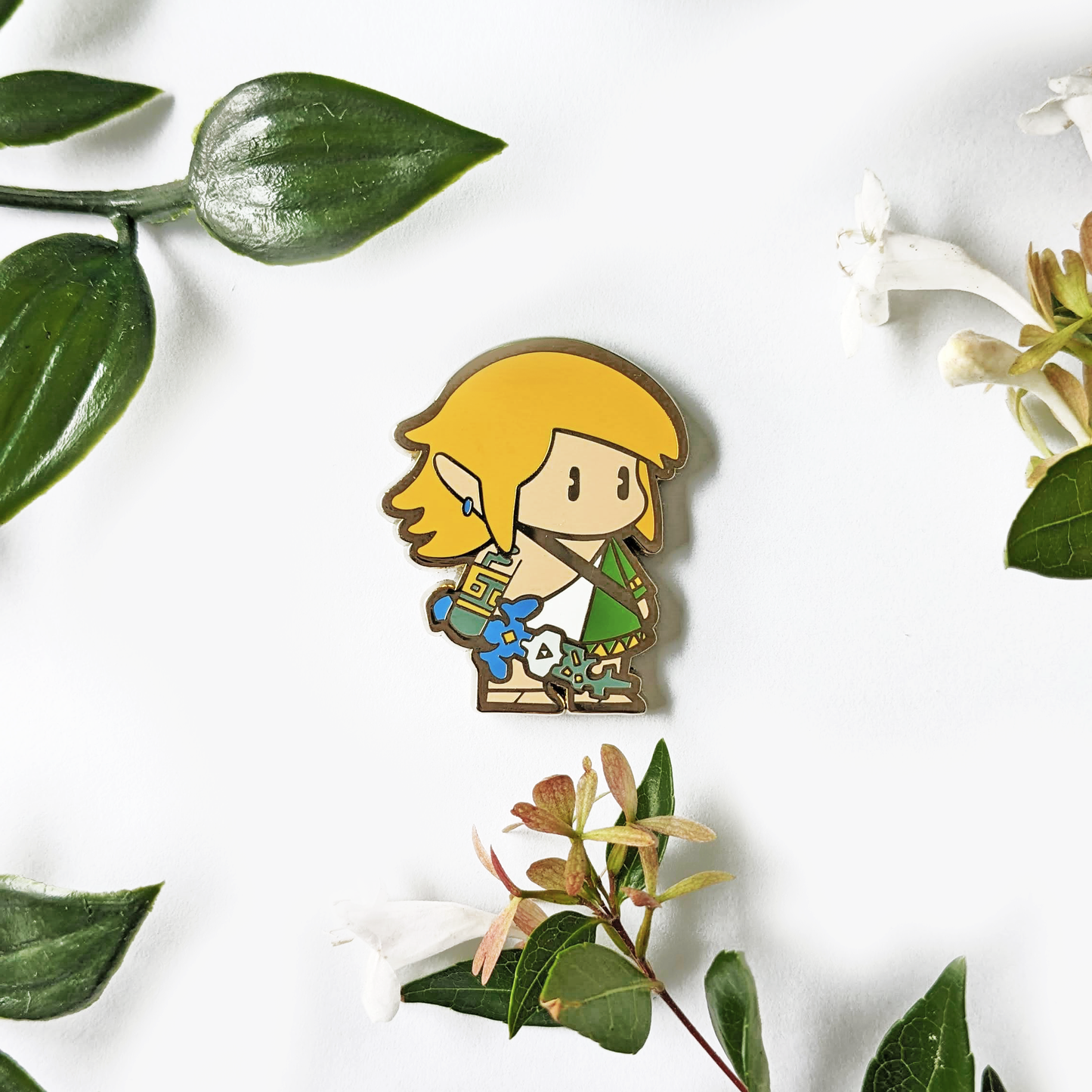 Set of 2 Pins - Chibi Link & Zelda