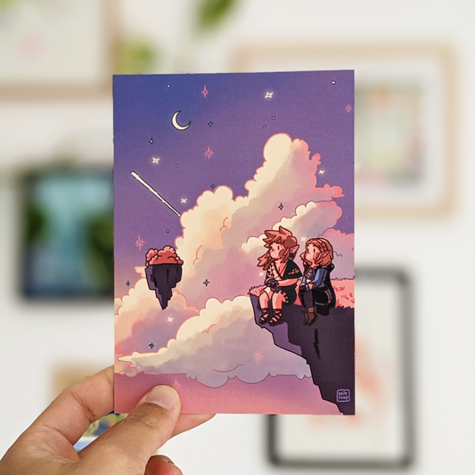Print A6/A5 (4x6/6x8in) - Dreamy Clouds